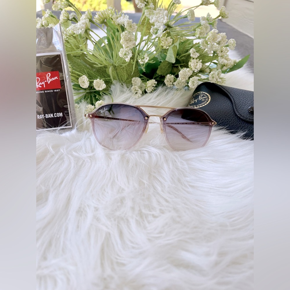Ray~Bans gold with purple gradient lens💜💜